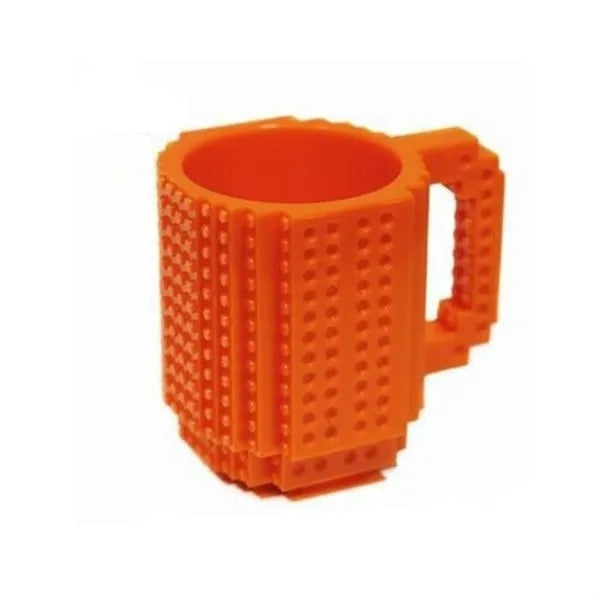 Funny Diy Novelty Cup With Building Blocks