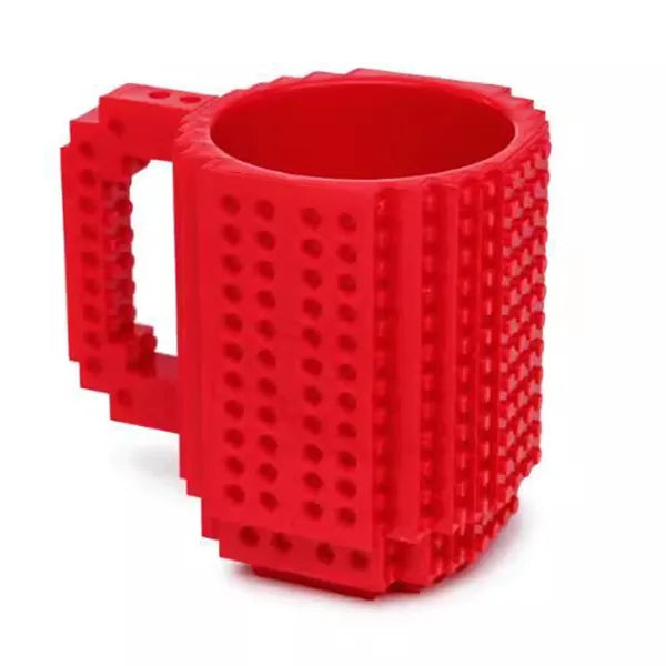 Funny Diy Novelty Cup With Building Blocks