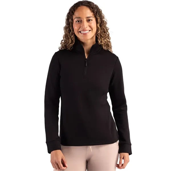Clique Haven Recycled Womens Quarter Zip Sweatshirt