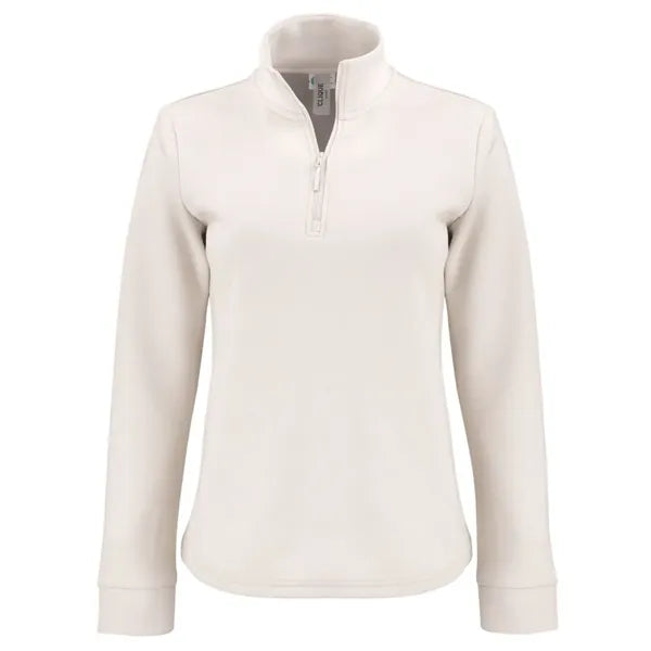 Clique Haven Recycled Womens Quarter Zip Sweatshirt