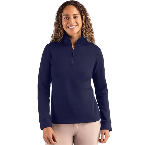 Clique Haven Recycled Womens Quarter Zip Sweatshirt