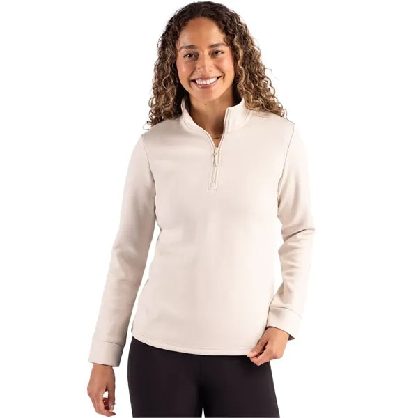 Clique Haven Recycled Womens Quarter Zip Sweatshirt