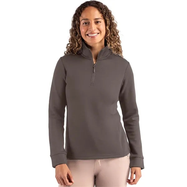 Clique Haven Recycled Womens Quarter Zip Sweatshirt