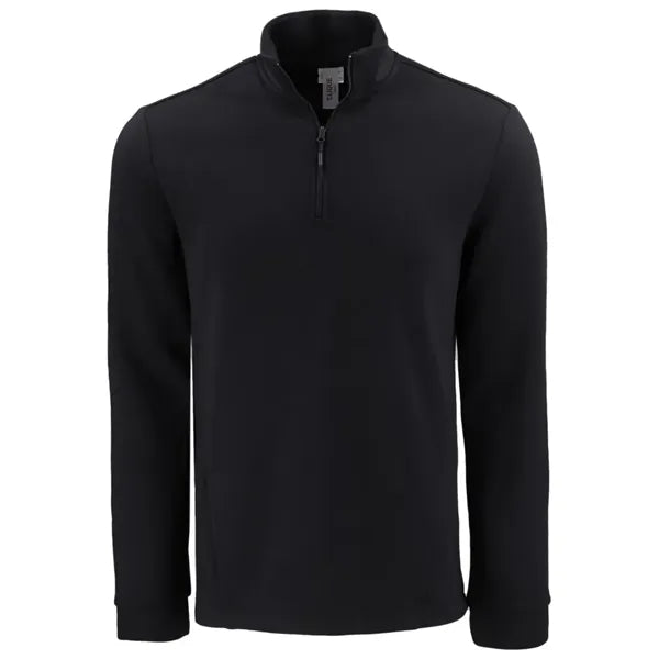 Clique Haven Recycled Mens Quarter Zip Sweatshirt