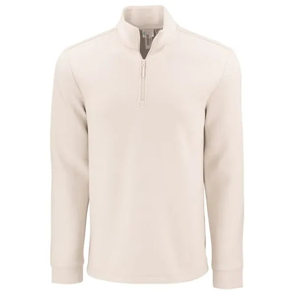 Clique Haven Recycled Mens Quarter Zip Sweatshirt