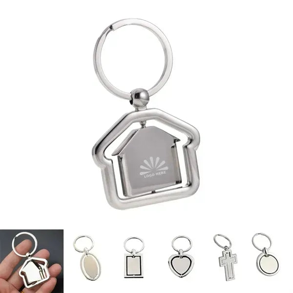 Multiple Shape Rotational Keychain