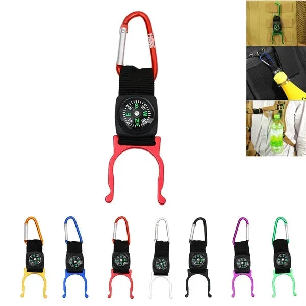 Travel Strap Compass Carabiner