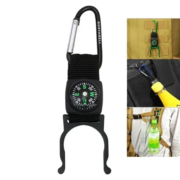 Travel Strap Compass Carabiner