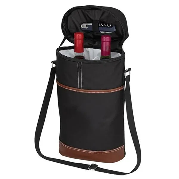 Double Wine Cooler Bag with Handle