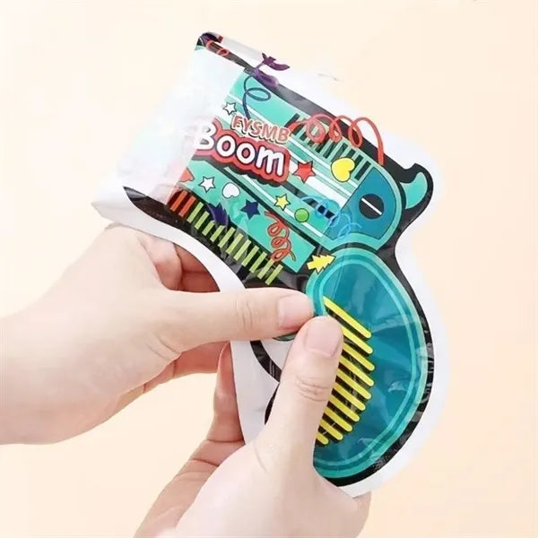 Inflatable Toy Fireworks Gun Handheld Confetti Poppers
