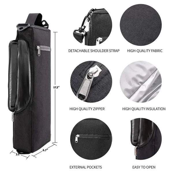 Outdoor Golf Wine and Beverage Cooler Bag with Handle