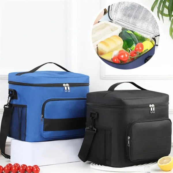 Portable leakproof picnic camping cooler insulated lunch bag