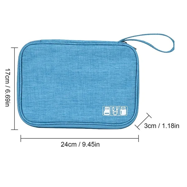Waterproof Multi-Purpose Cable Organizer Bag Pouch