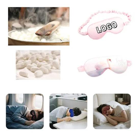 Full-Color Adjustable Soft Silk Eye Mask For Children