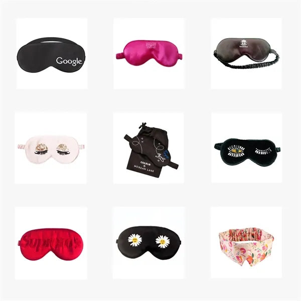 Full-Color Adjustable Soft Silk Eye Mask For Children