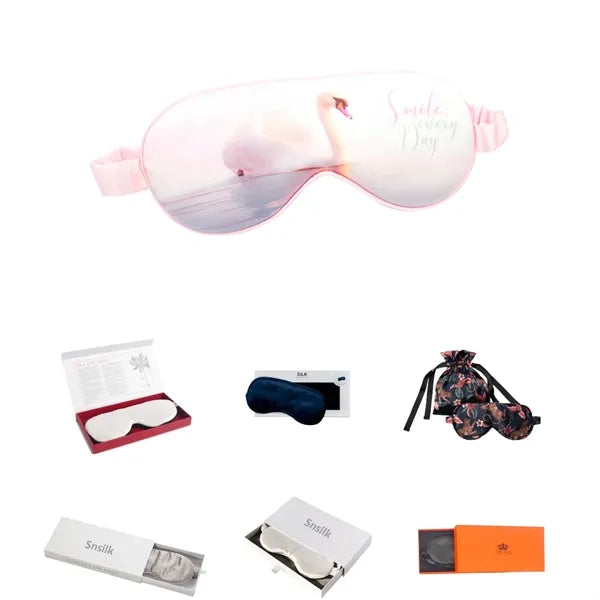 Full-Color Adjustable Soft Silk Eye Mask For Children