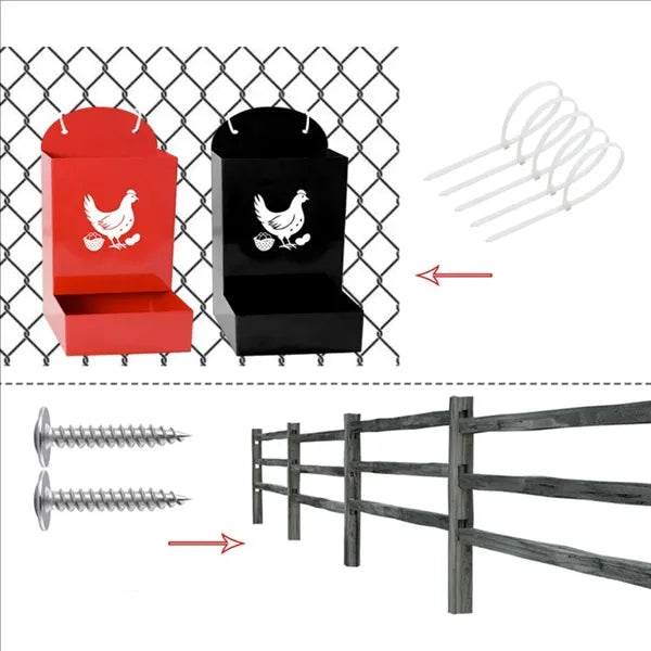 Farm Poultry Feeder For Chicken Grit And Oyster Shells