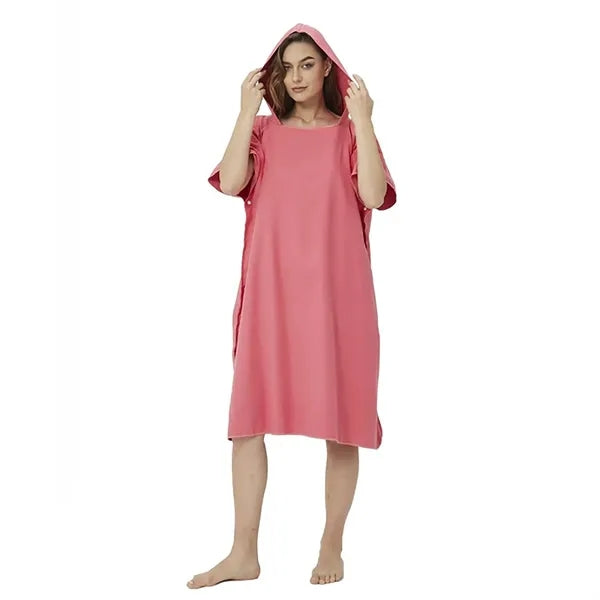 Hooded Robes for Men Women Nightgown Quick Dry