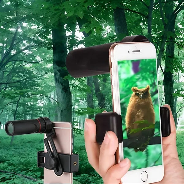 2000 x 24 Monocular Focus Optics Mini Telescope With Bracket