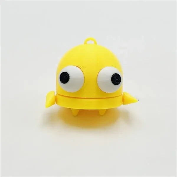 3D printed figurine keychain toy