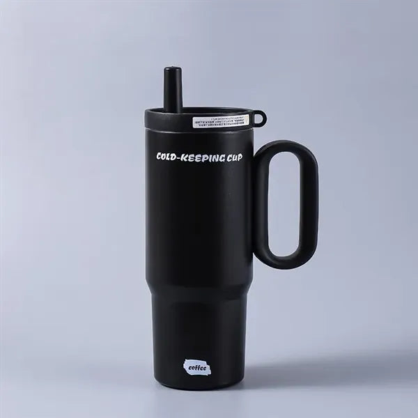 25oz Insulated Stainless Steel Car Tumbler W/ Filter Handle
