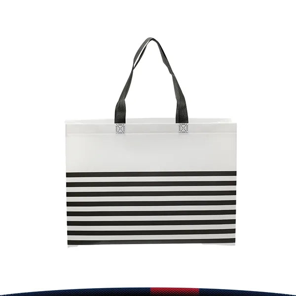 Apanda Striped Tote Bag