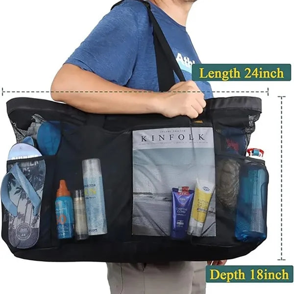 Extra Large Beach Bag Mesh Tote