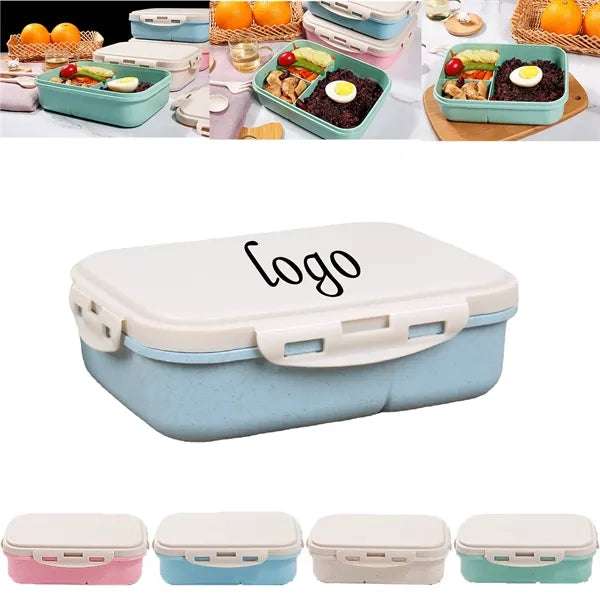 Wheat Straw Eco-Friendly Insulated Lunch Box
