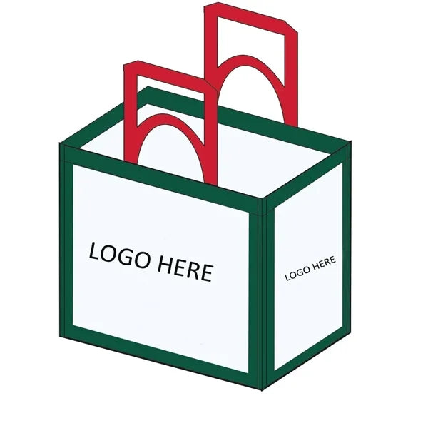 Laminated Woven Bag with Double Webbing Handles