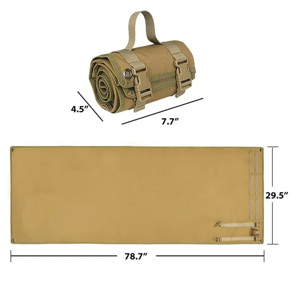 Tactical Shooting Mat with Waterproof Oxford Fabric