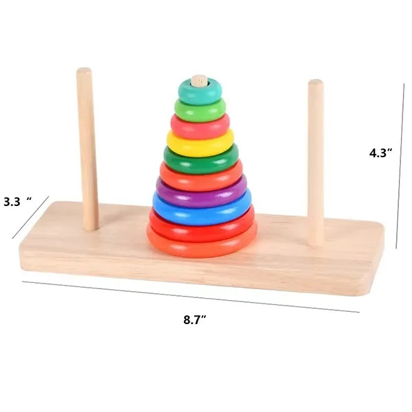 Wooden Hanoi Tower