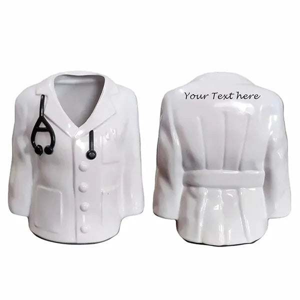 Doctor Coat Pen Stand with Name Customization