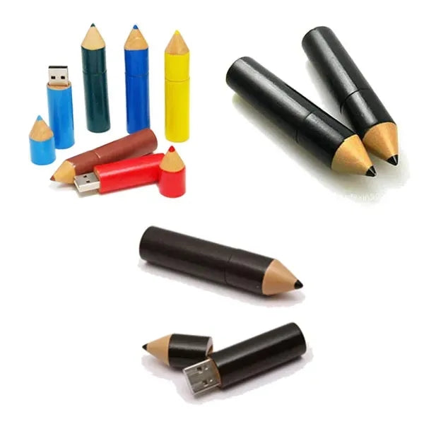 2GB Wooden Pencil Shaped USB Flash Drive Pendrive