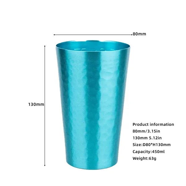 16oz Aluminum Drinking Cups for Daily & Party