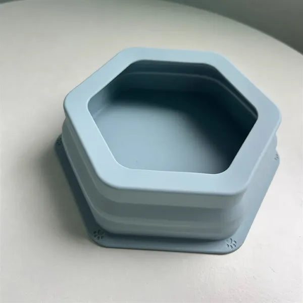 Silicone Foldable Pet Food Bowls Travel Hangable Bowl