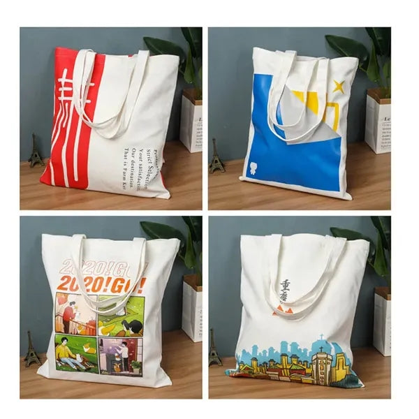 Full Color Imprint 10OZ Canvas Tote Bag
