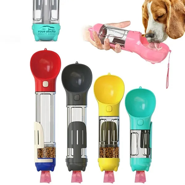 Portable Lightweight Pet Water Bottles And Pet Food Bowls