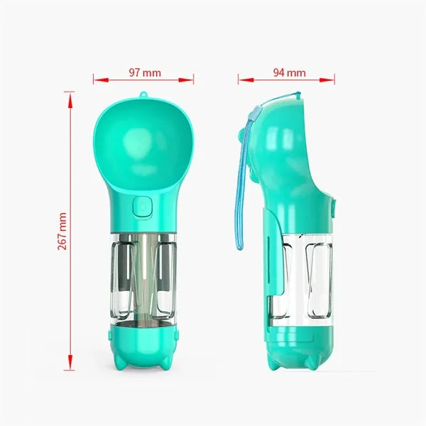 Portable Lightweight Pet Water Bottles And Pet Food Bowls