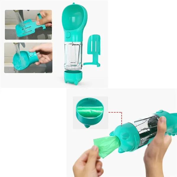 Portable Lightweight Pet Water Bottles And Pet Food Bowls