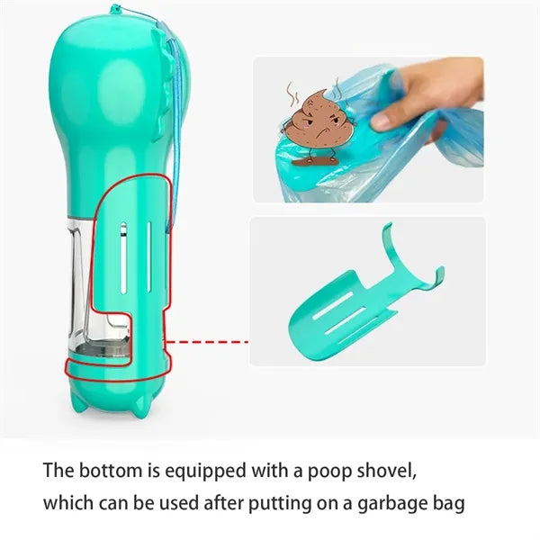 Portable Lightweight Pet Water Bottles And Pet Food Bowls