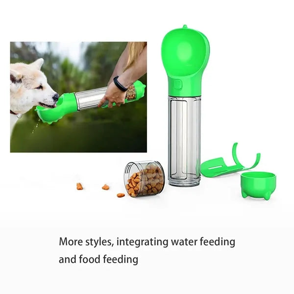 Portable Lightweight Pet Water Bottles And Pet Food Bowls
