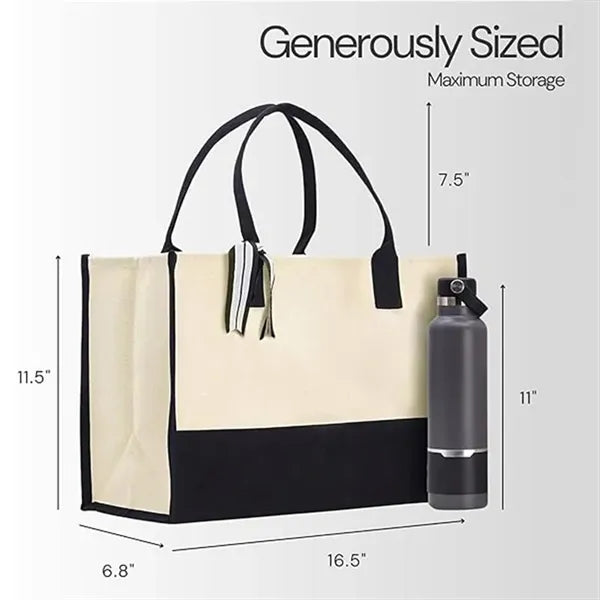 Classic Canvas Tote Bag Bridal Shower Gifts for Wedding