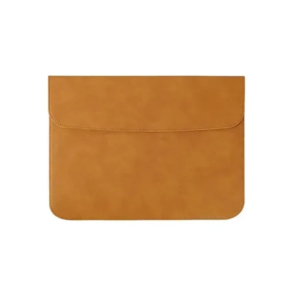 14" PU Leather Laptop Travel Sleeve Carrying Bag