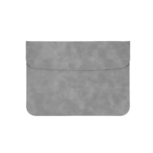 14" PU Leather Laptop Travel Sleeve Carrying Bag