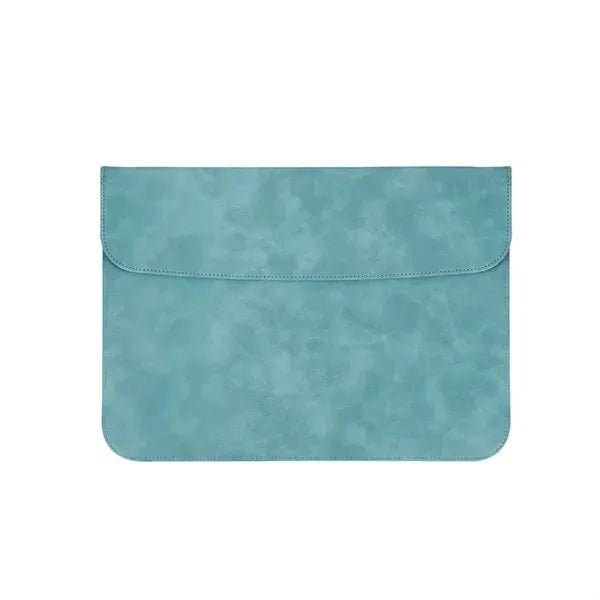 14" PU Leather Laptop Travel Sleeve Carrying Bag
