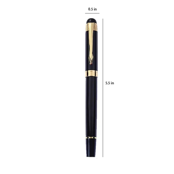Modern Black Metal Fountain Pens