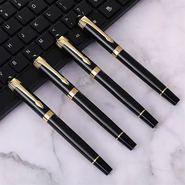 Modern Black Metal Fountain Pens