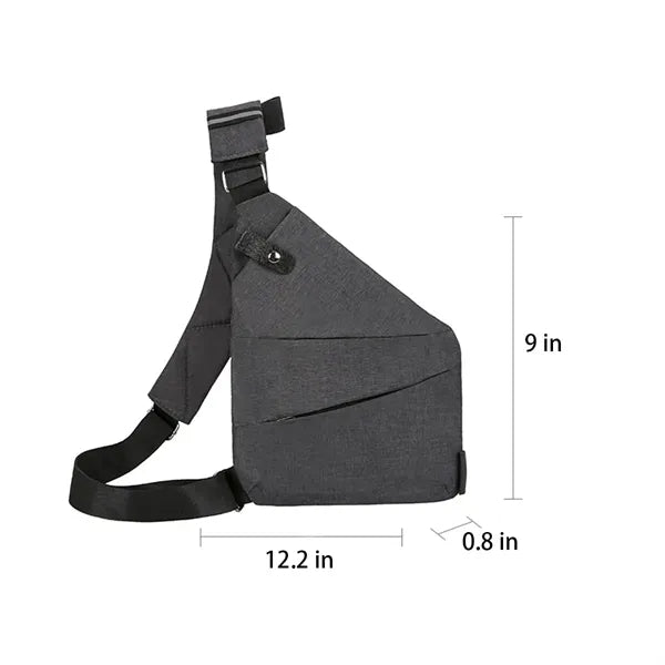 Ajustable Anti Theft Crossbody Bags Multipurpose Sports Bag