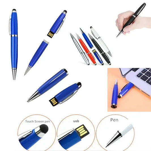 3 in 1 Metal Stylus Ball Pen w/ 4GB USB Flash Drive