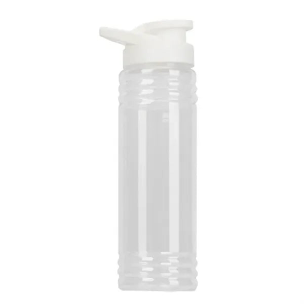 Clear Transparent 24 OZ Slim Fit Sports Plastic Water Bottle